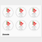 Zelfgemaakt voor uw cranberry label (Vel)