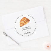Zelfgemaakt voor uw croissant label (Envelop)