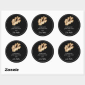 Zelfgemaakt voor uw gember root label (Vel)