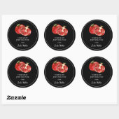 Zelfgemaakt voor uw granaatappel label (Vel)
