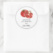 Zelfgemaakt voor uw granaatappel label (Tas)