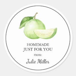 Zelfgemaakt voor uw guave label