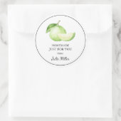 Zelfgemaakt voor uw guave label (Tas)