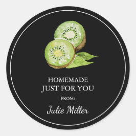 Zelfgemaakt voor uw kiwi label