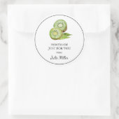 Zelfgemaakt voor uw kiwi label (Tas)