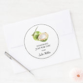 Zelfgemaakt voor uw kokosnoot label (Envelop)