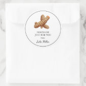 Zelfgemaakt voor uw kurkuma label (Tas)