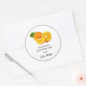 Zelfgemaakt voor uw oranje label (Envelop)