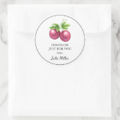 Zelfgemaakt voor uw passievrucht label (Tas)