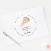 Zelfgemaakt voor uw pizza label (Envelop)