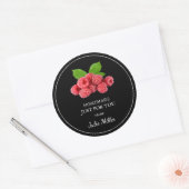 Zelfgemaakt voor uw raspberry label (Envelop)