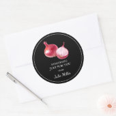 Zelfgemaakt voor uw rode ui label (Envelop)