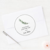 Zelfgemaakt voor uw rozemarijn label (Envelop)