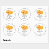 Zelfgemaakt voor uw tangerine label (Vel)
