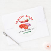 Zelfgemaakte Aangepaste tomaat Salsa Label (Envelop)