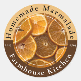 Zelfgemaakte Aanpasbare Marmelade Jam Sticker
