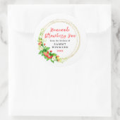 Zelfgemaakte aardbeienjam inblikken label (Tas)