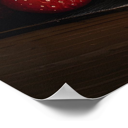 Zelfgemaakte aardbeienjam poster (Hoek)