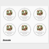 Zelfgemaakte Aardbeienjam Stickers (Vel)