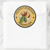 Zelfgemaakte Abrikozenjam Label Sjabloon (Tas)