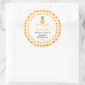 Zelfgemaakte Ananasbroodcake Etiket (Tas)