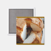 Zelfgemaakte Angel Food Cake Magneet (Voorkant / Achterkant)