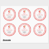 Zelfgemaakte Appel Crumble Reep Label (Vel)