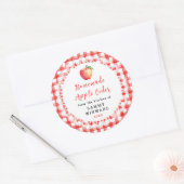 Zelfgemaakte Appelcider Fles Etiket (Envelop)