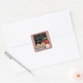 Zelfgemaakte appeltaart Sticker (Envelop)