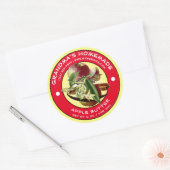  Zelfgemaakte Apple Butter Label Sjabloon (Envelop)