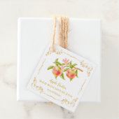  zelfgemaakte Apple Butter Square Hang Label (In situ)