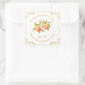  zelfgemaakte Apple Jam Square Label (Tas)