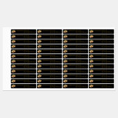 Zelfgemaakte Apple Jam Thin Label (Vel)