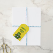 Zelfgemaakte augurken cadeaulabel (Met Touw)