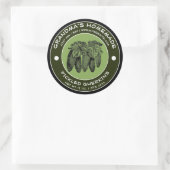  zelfgemaakte augurken label Sjabloon (Tas)