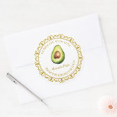  zelfgemaakte avocado pesto label l wit (Envelop)