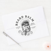 Zelfgemaakte baard balsem nautisch label (Envelop)