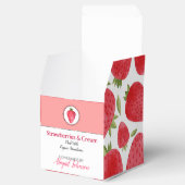 Zelfgemaakte bad & body verpakking | Aardbei Bedankdoosjes (Geopend)