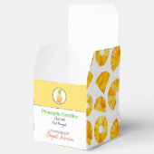 Zelfgemaakte bad & body verpakking | ananasdoos bedankdoosjes (Geopend)