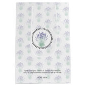 Zelfgemaakte bad & body verpakking | Lavendel Medium Cadeauzakje (Achterkant)