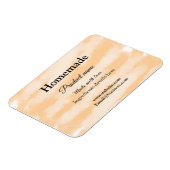 Zelfgemaakte bakkerij gemaakt met liefde add text magneet (Linkerzijde)