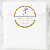 Zelfgemaakte Barbecuesaus BBQ Label (Tas)