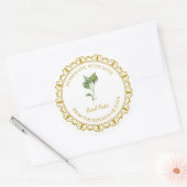  Zelfgemaakte Basil Pesto Label L Wit (Envelop)