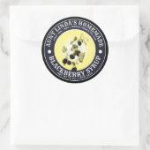  Zelfgemaakte Blackberry Syrup Label Sjabloon (Tas)