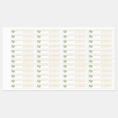 Zelfgemaakte bloemkool Pickle Thin Label (Vel)