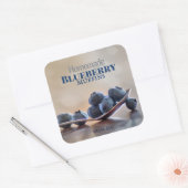 Zelfgemaakte Blueberry Muffins met Liefde Stickers (Envelop)