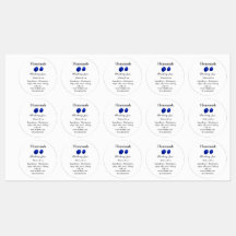 Zelfgemaakte bosbessengelei gemaakt met liefde voe