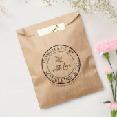 Zelfgemaakte Botanische Custom Product Verpakking  Bedankzakje (Gezegeld)