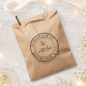 Zelfgemaakte Botanische Custom Product Verpakking  Bedankzakje (Geknipt)