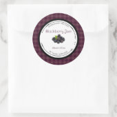 Zelfgemaakte Braambessengelei Label Sticker (Tas)